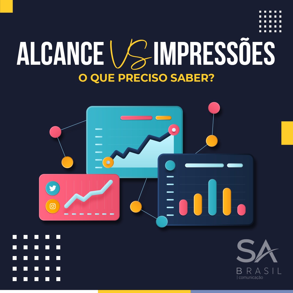 Qual a diferença entre Alcance e Impressões?